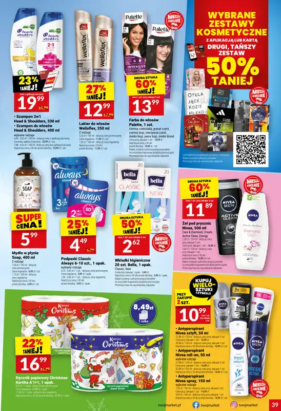 Twój Market - gazetka promocyjna Gazetka od środy 19.11 do wtorku 25.11 - strona 39