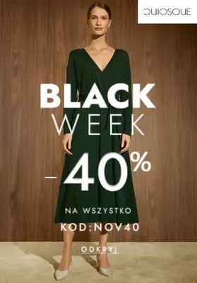BLACK FRIDAY - gazetka promocyjna Quiosque | -40% na wszystko od wtorku 18.11 do niedzieli 30.11