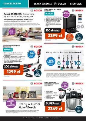 Max Elektro - gazetka promocyjna Gazetka Black weeks od wtorku 18.11 do poniedziałku 01.12 - strona 12