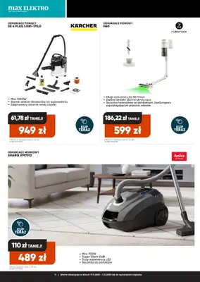 Max Elektro - gazetka promocyjna Gazetka Black weeks od wtorku 18.11 do poniedziałku 01.12 - strona 11