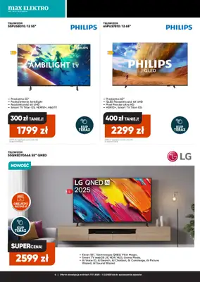 Max Elektro - gazetka promocyjna Gazetka Black weeks od wtorku 18.11 do poniedziałku 01.12 - strona 4
