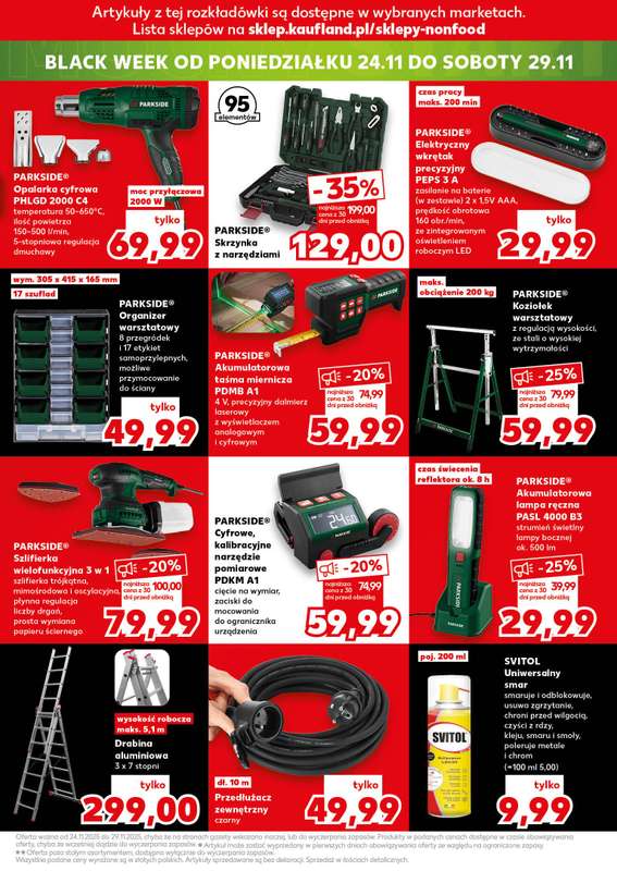 Kaufland - gazetka promocyjna Oferta Kaufland - Non Food od czwartku 20.11 do środy 26.11 - strona 21