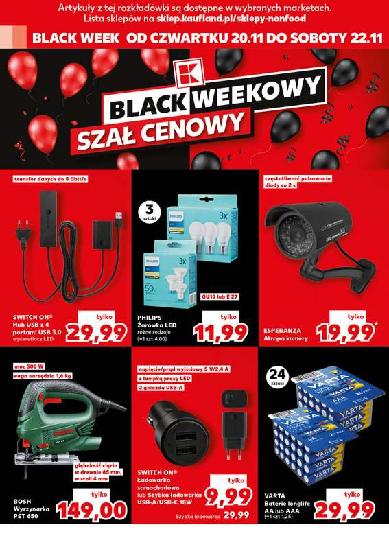 Kaufland - gazetka promocyjna Oferta Kaufland - Non Food od czwartku 20.11 do środy 26.11 - strona 16