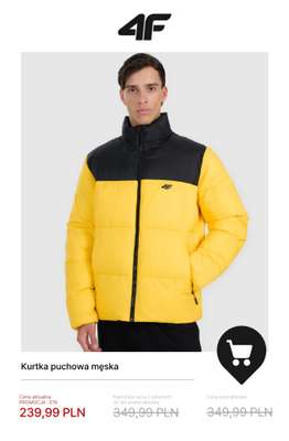 4F - gazetka promocyjna Wyprzedaż: ciepłe kurtki i bezrękawniki od wtorku 18.11  - strona 12