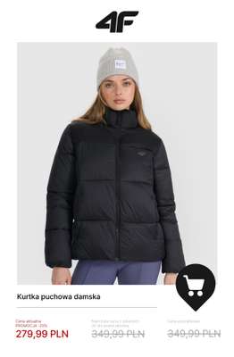 4F - gazetka promocyjna Wyprzedaż: ciepłe kurtki i bezrękawniki od wtorku 18.11  - strona 7