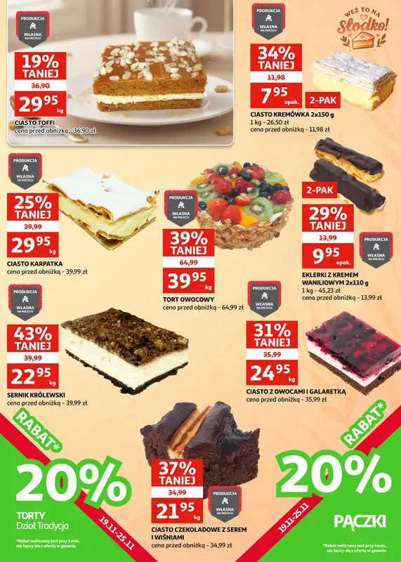 Auchan - gazetka promocyjna Gazetka Racibórz | Inspiracje na każdy dzień od środy 19.11 do wtorku 25.11 - strona 7