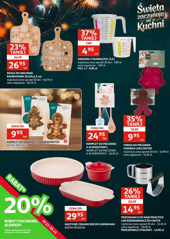 Auchan - gazetka promocyjna Gazetka Racibórz | Inspiracje na każdy dzień od środy 19.11 do wtorku 25.11 - strona 22