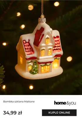 home&you - gazetka promocyjna Bombki i zawieszki na choinkę od wtorku 18.11 do środy 26.11 - strona 4