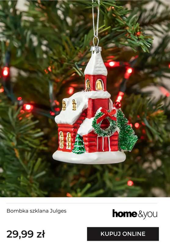 home&you - gazetka promocyjna Bombki i zawieszki na choinkę od wtorku 18.11 do środy 26.11 - strona 7