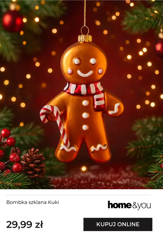 home&you - gazetka promocyjna Bombki i zawieszki na choinkę od wtorku 18.11 do środy 26.11 - strona 9