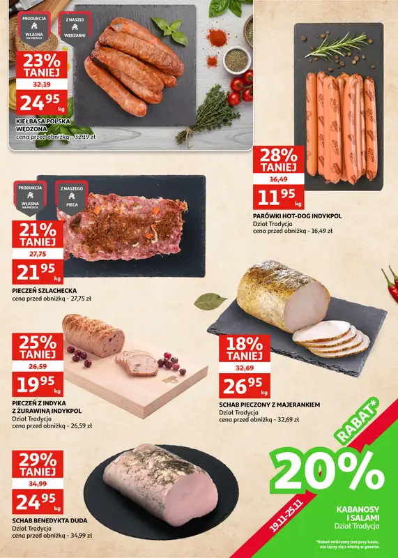 Auchan - gazetka promocyjna Gazetka Zielona Góra | Inspiracje na każdy dzień od środy 19.11 do wtorku 25.11 - strona 3