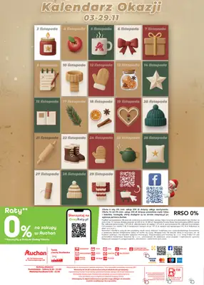 Auchan - gazetka promocyjna Gazetka Zielona Góra | Inspiracje na każdy dzień od środy 19.11 do wtorku 25.11 - strona 24