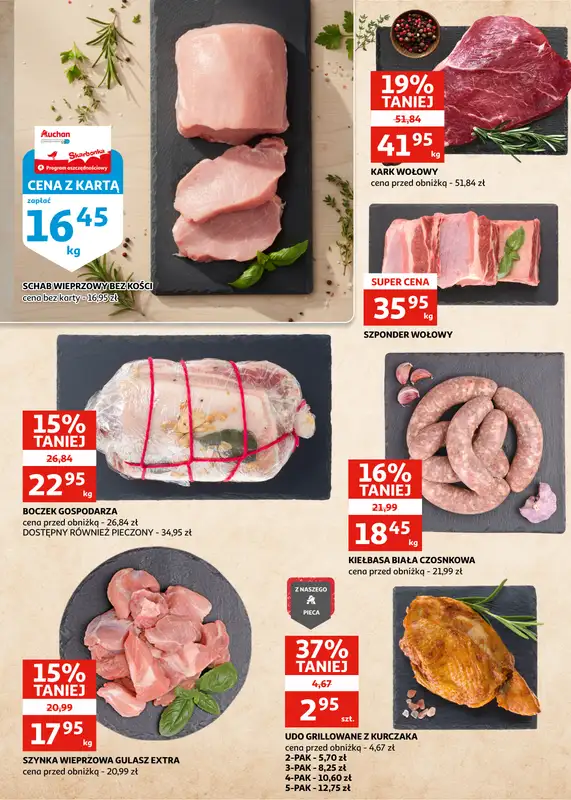 Auchan - gazetka promocyjna Gazetka Zielona Góra | Inspiracje na każdy dzień od środy 19.11 do wtorku 25.11 - strona 2