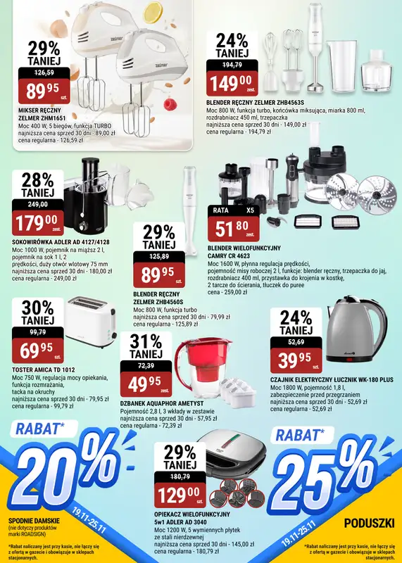 bi1 - gazetka promocyjna Gazetka Białystok | Inspiracje na każdy dzień od środy 19.11 do wtorku 25.11 - strona 21