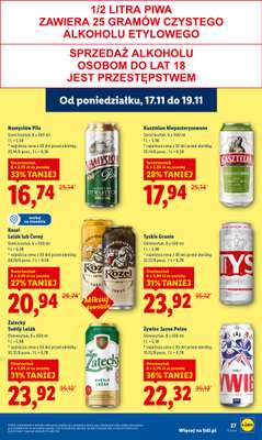 Lidl - gazetka promocyjna Oferta od poniedziałku od poniedziałku 17.11 do środy 19.11 - strona 29