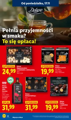 Lidl - gazetka promocyjna Oferta od poniedziałku od poniedziałku 17.11 do środy 19.11 - strona 46