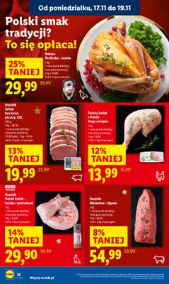 Lidl - gazetka promocyjna Oferta od poniedziałku od poniedziałku 17.11 do środy 19.11 - strona 34