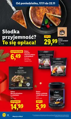 Lidl - gazetka promocyjna Oferta od poniedziałku od poniedziałku 17.11 do środy 19.11 - strona 48