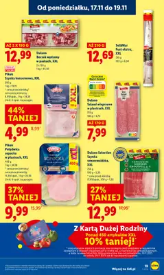 Lidl - gazetka promocyjna Oferta od poniedziałku od poniedziałku 17.11 do środy 19.11 - strona 21