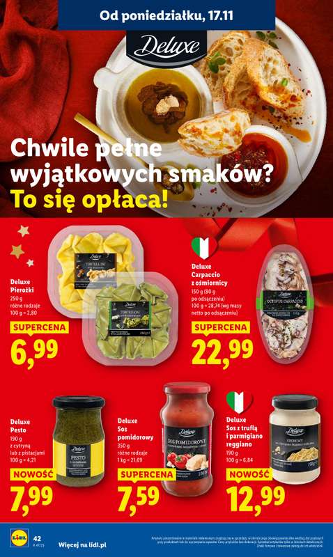 Lidl - gazetka promocyjna Oferta od poniedziałku od poniedziałku 17.11 do środy 19.11 - strona 44