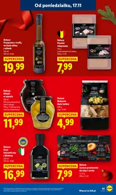 Lidl - gazetka promocyjna Oferta od poniedziałku od poniedziałku 17.11 do środy 19.11 - strona 45