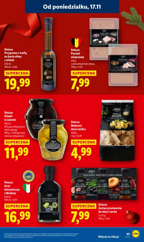 Lidl - gazetka promocyjna Oferta od poniedziałku od poniedziałku 17.11 do środy 19.11 - strona 45