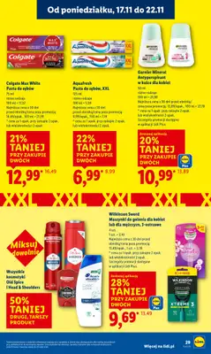 Lidl - gazetka promocyjna Oferta od poniedziałku od poniedziałku 17.11 do środy 19.11 - strona 31