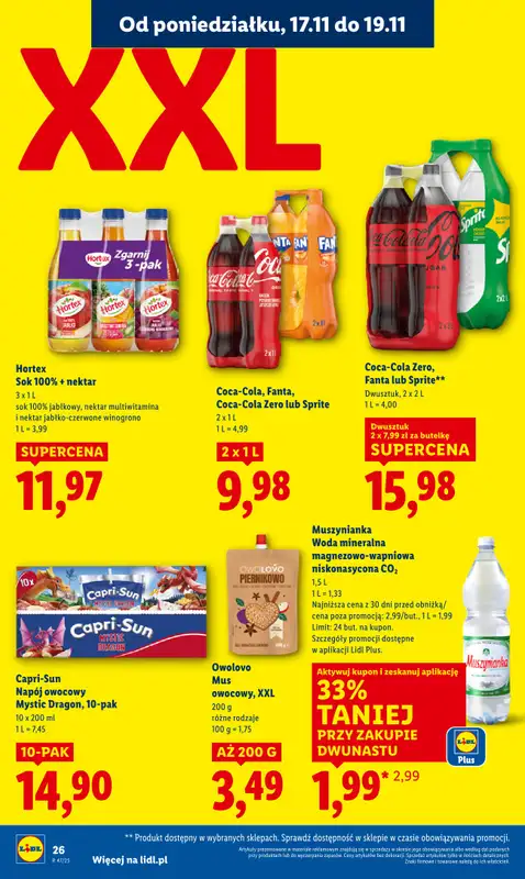 Lidl - gazetka promocyjna Oferta od poniedziałku od poniedziałku 17.11 do środy 19.11 - strona 28