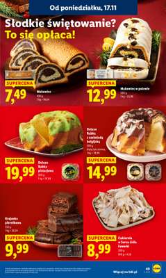 Lidl - gazetka promocyjna Oferta od poniedziałku od poniedziałku 17.11 do środy 19.11 - strona 51