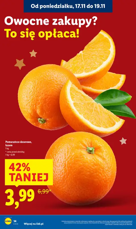 Lidl - gazetka promocyjna Oferta od poniedziałku od poniedziałku 17.11 do środy 19.11 - strona 16