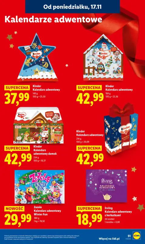 Lidl - gazetka promocyjna Oferta od poniedziałku od poniedziałku 17.11 do środy 19.11 - strona 53