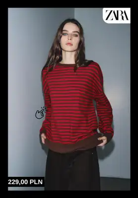 Zara - gazetka promocyjna Swetry z wełny i kaszmiru dla niej od wtorku 18.11  - strona 11