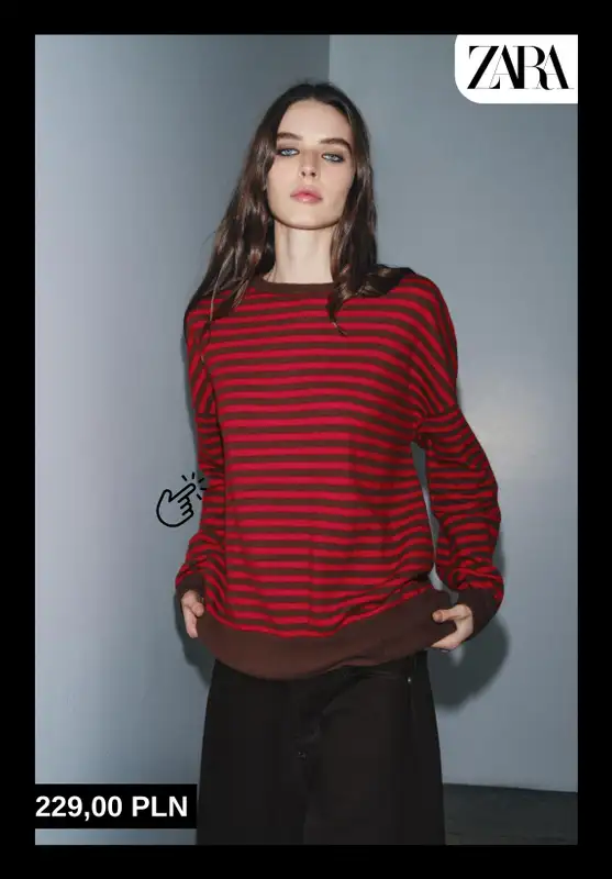 Zara - gazetka promocyjna Swetry z wełny i kaszmiru dla niej od wtorku 18.11  - strona 11