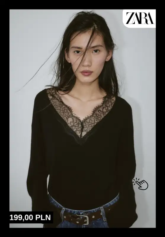 Zara - gazetka promocyjna Swetry z wełny i kaszmiru dla niej od wtorku 18.11  - strona 4