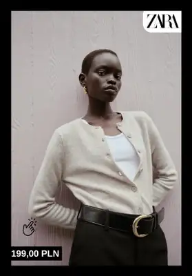 Zara - gazetka promocyjna Swetry z wełny i kaszmiru dla niej od wtorku 18.11  - strona 10