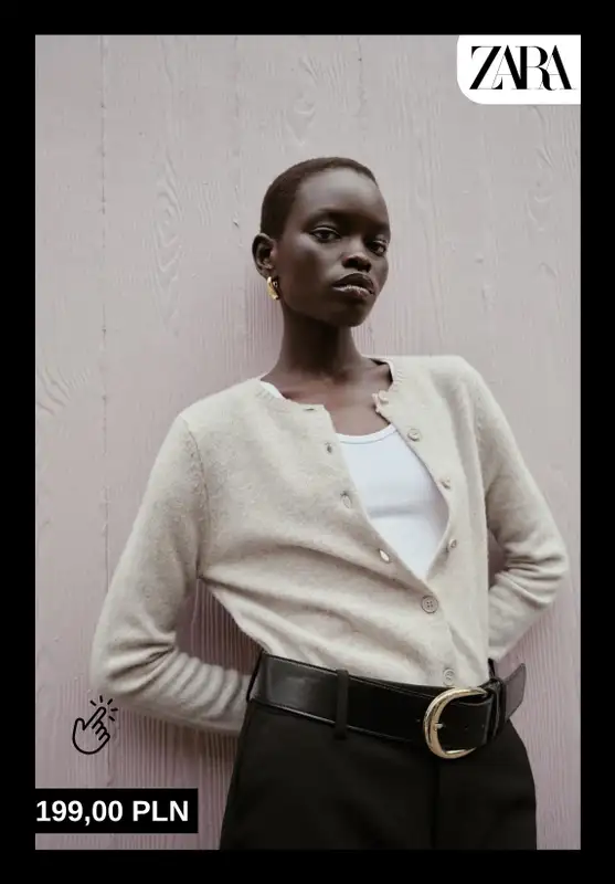 Zara - gazetka promocyjna Swetry z wełny i kaszmiru dla niej od wtorku 18.11  - strona 10