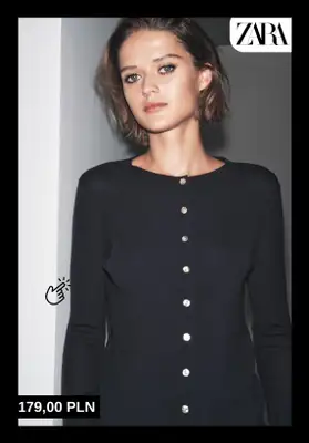 Zara - gazetka promocyjna Swetry z wełny i kaszmiru dla niej od wtorku 18.11  - strona 7