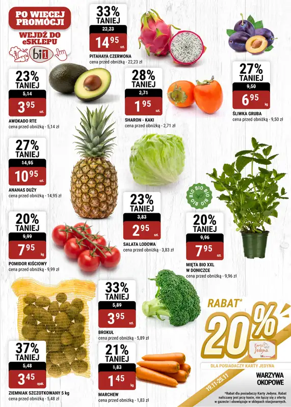 bi1 - gazetka promocyjna Gazetka Ełk | Inspiracje na każdy dzień od środy 19.11 do wtorku 25.11 - strona 5