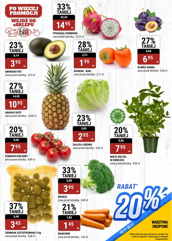 bi1 - gazetka promocyjna Gazetka Szczecin, Rzeszów | Inspiracje na każdy dzień od środy 19.11 do wtorku 25.11 - strona 5