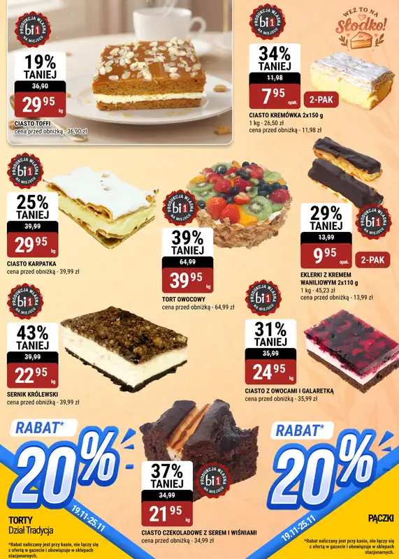 bi1 - gazetka promocyjna Gazetka Szczecin, Rzeszów | Inspiracje na każdy dzień od środy 19.11 do wtorku 25.11 - strona 7