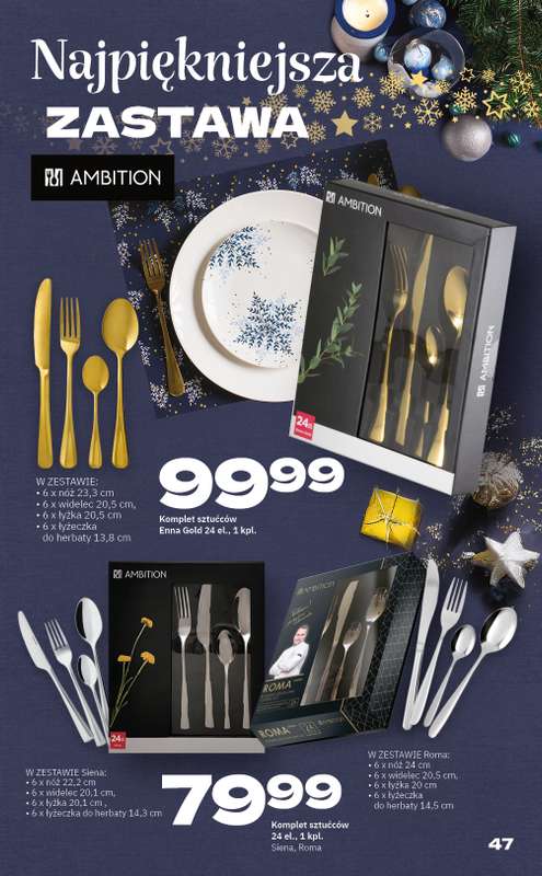 Twój Market - gazetka promocyjna Katalog świąteczny 2025 od wtorku 18.11 do soboty 27.12 - strona 47