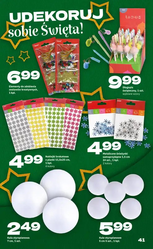 Twój Market - gazetka promocyjna Katalog świąteczny 2025 od wtorku 18.11 do soboty 27.12 - strona 41