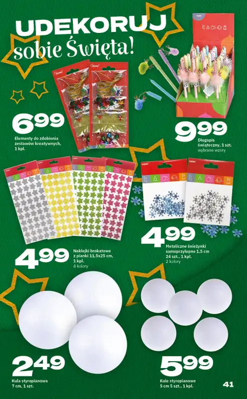 Twój Market - gazetka promocyjna Katalog świąteczny 2025 od wtorku 18.11 do soboty 27.12 - strona 41