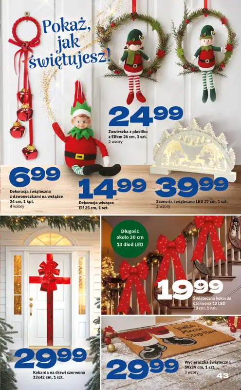 Twój Market - gazetka promocyjna Katalog świąteczny 2025 od wtorku 18.11 do soboty 27.12 - strona 43