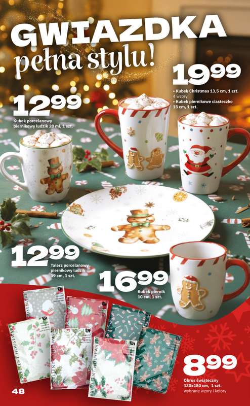 Twój Market - gazetka promocyjna Katalog świąteczny 2025 od wtorku 18.11 do soboty 27.12 - strona 48