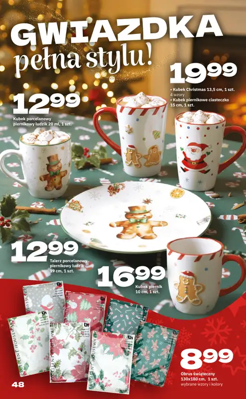 Twój Market - gazetka promocyjna Katalog świąteczny 2025 od wtorku 18.11 do soboty 27.12 - strona 48