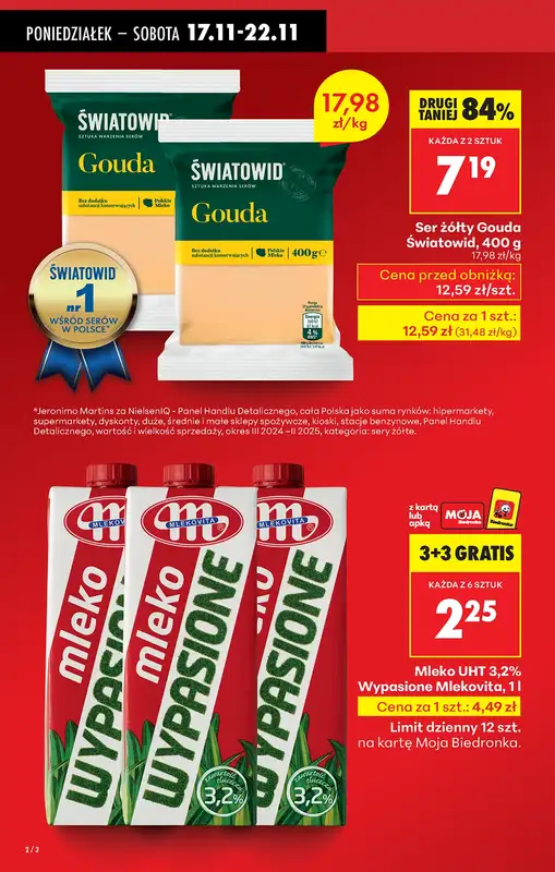 Biedronka - gazetka promocyjna Od poniedziałku   - strona 2