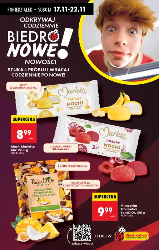 Biedronka - gazetka promocyjna Od poniedziałku od poniedziałku 17.11 do niedzieli 23.11 - strona 21