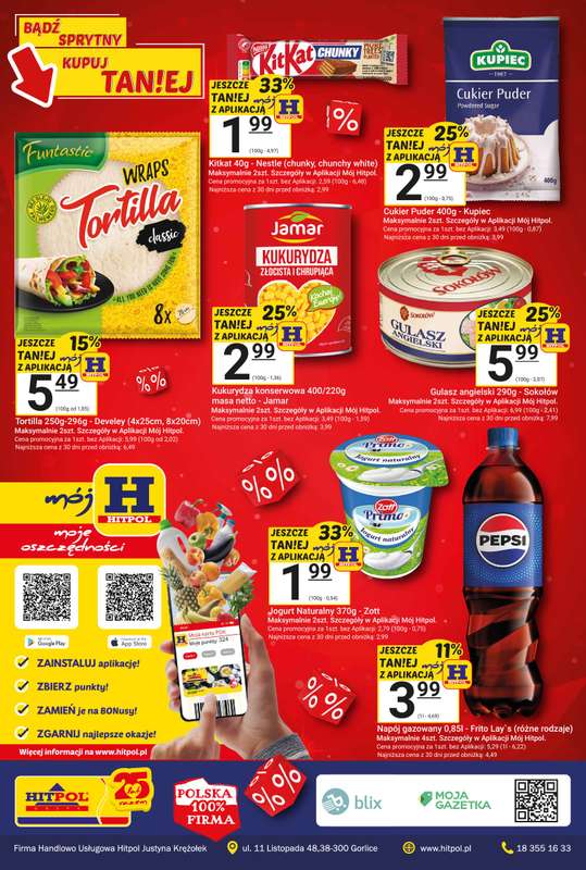 Hitpol - gazetka promocyjna HITY z gazetki promocyjnej! od piątku 28.11 do niedzieli 07.12 - strona 8