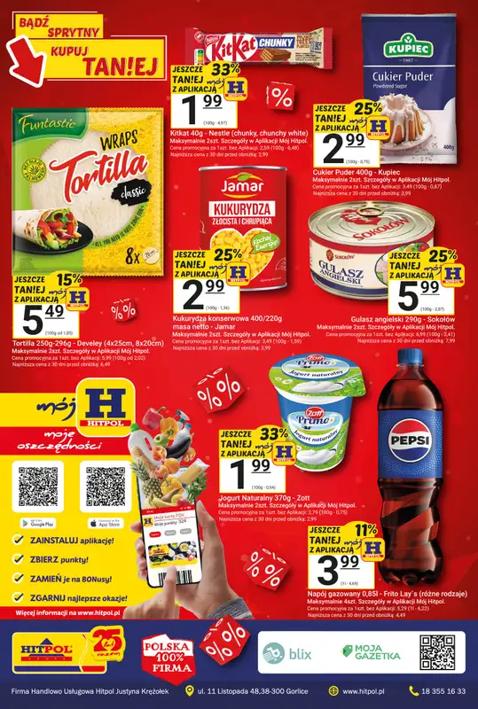 Hitpol - gazetka promocyjna HITY z gazetki promocyjnej! od piątku 28.11 do niedzieli 07.12 - strona 8